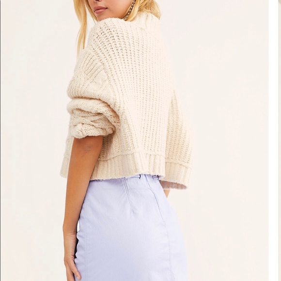 NWT FP payton paper bag mini skirt,Size 12 - Picture 5 of 7